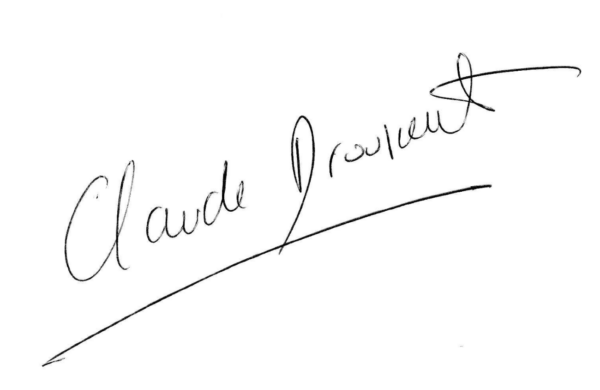 signature claude Droulcent